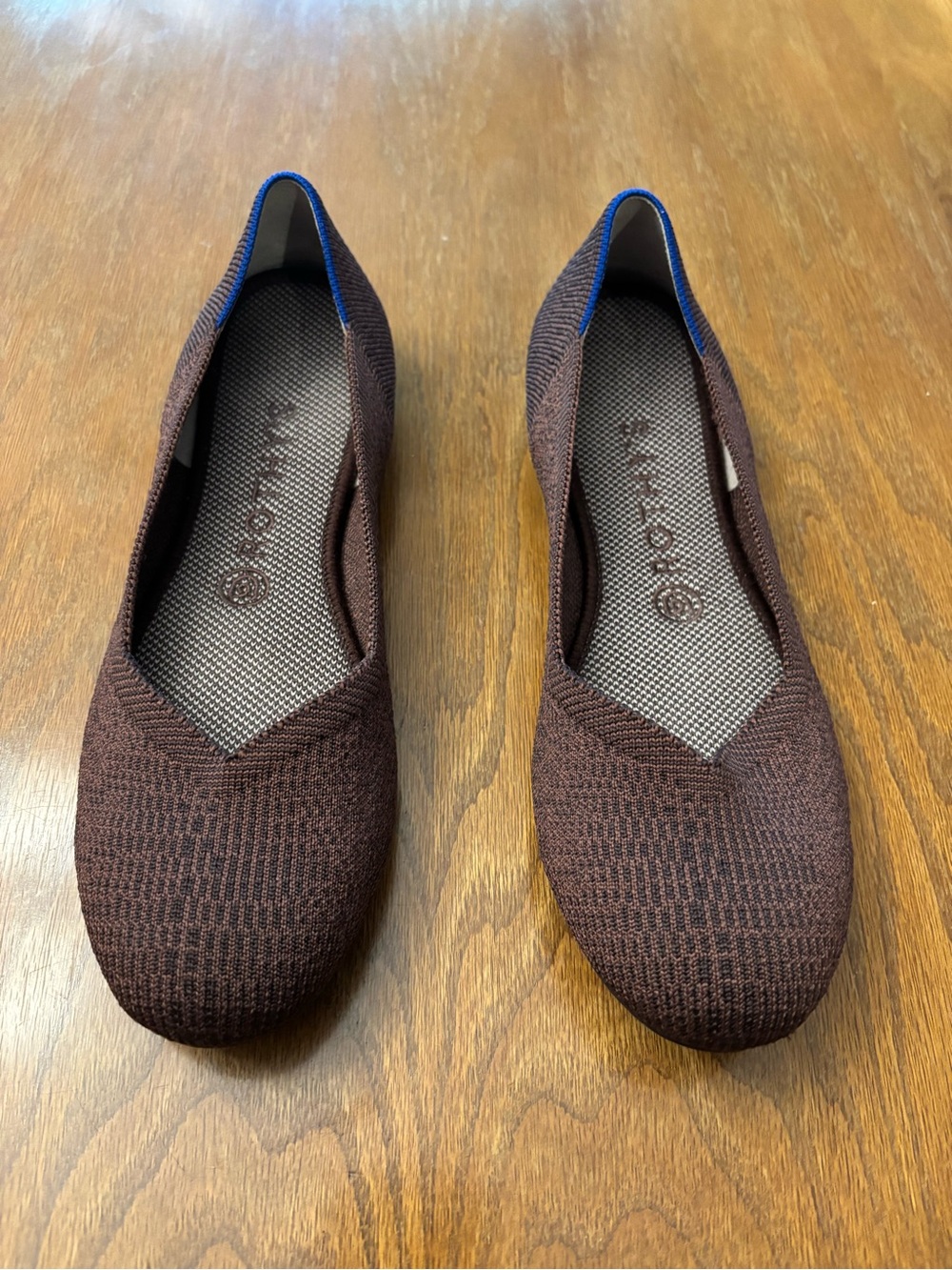Rothy's Round Toe Flats in Limited Edition Truffled Python - Picture 2 of 4